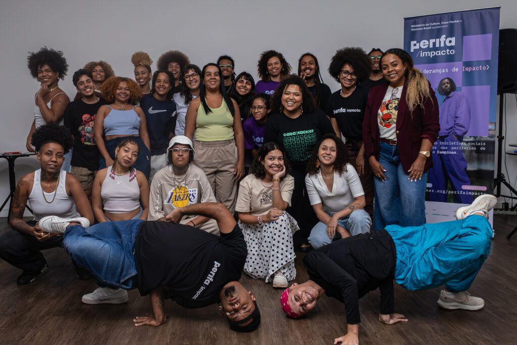 Foto com todas as lideranças