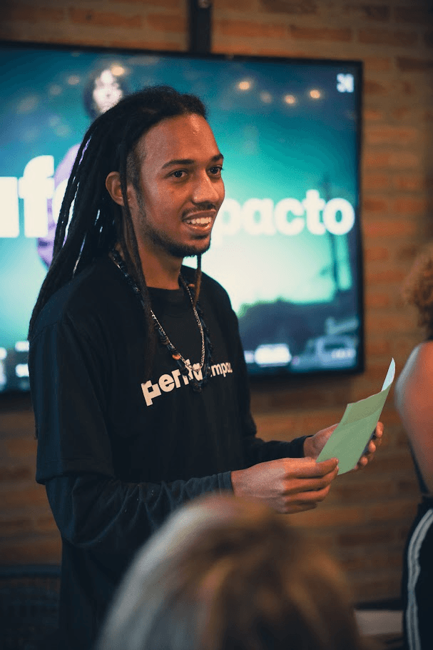 Encontro mensal do PerifaImpacto em 2025 em Campinas (SP), no Pátio Go On