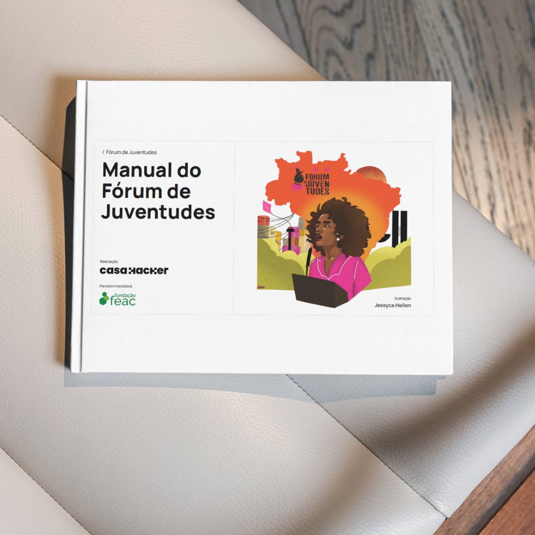 Capa do Manual da Tecnologia Social do Fórum de Juventudes